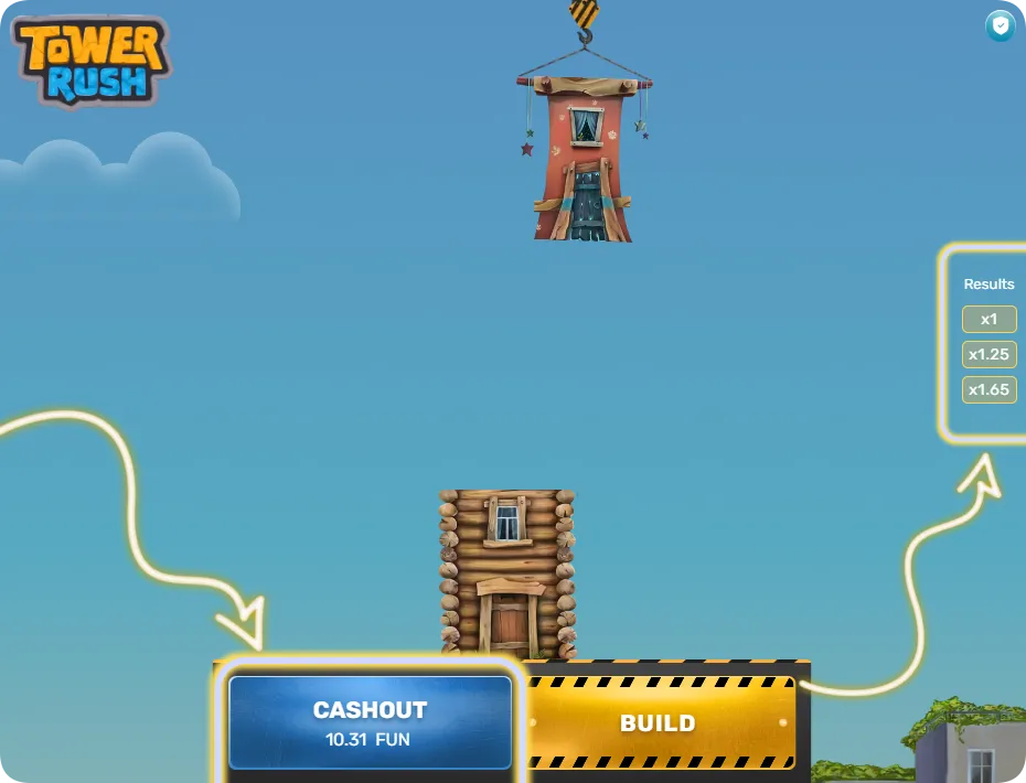 Appuyez sur Cashou